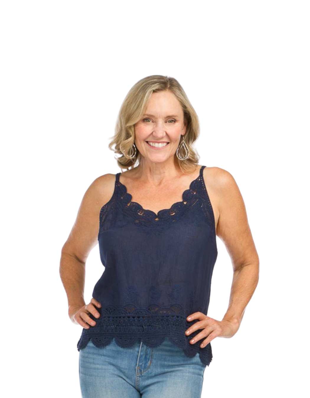 Embroidered Cami
