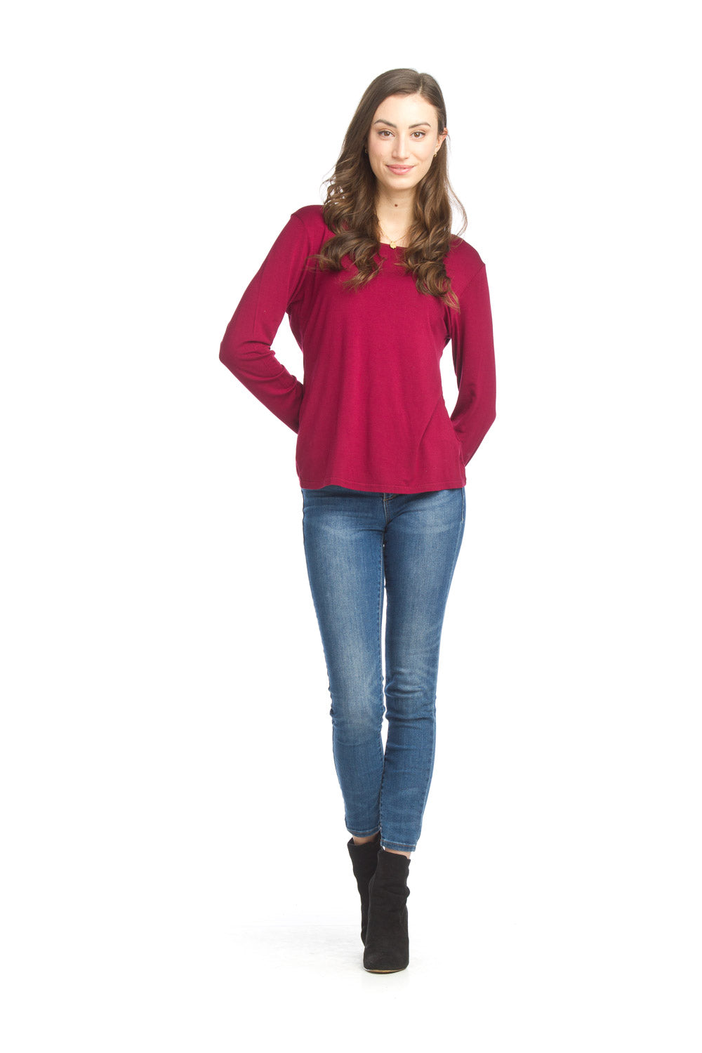 Bamboo Stretch Long Sleeve Top
