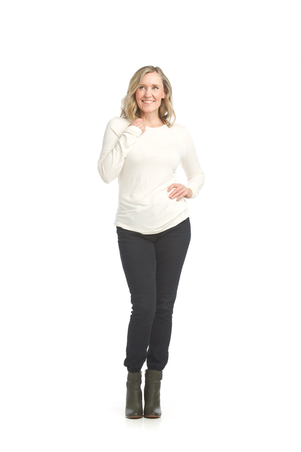 Bamboo Stretch Long Sleeve Top