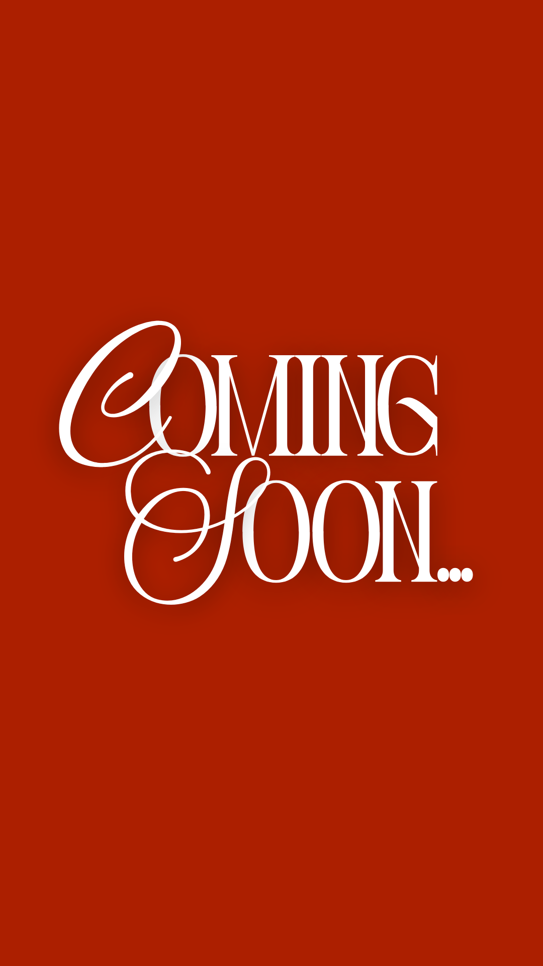 Coming Soon...