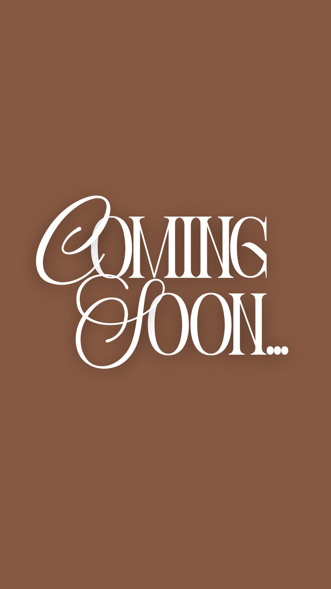 Coming Soon..