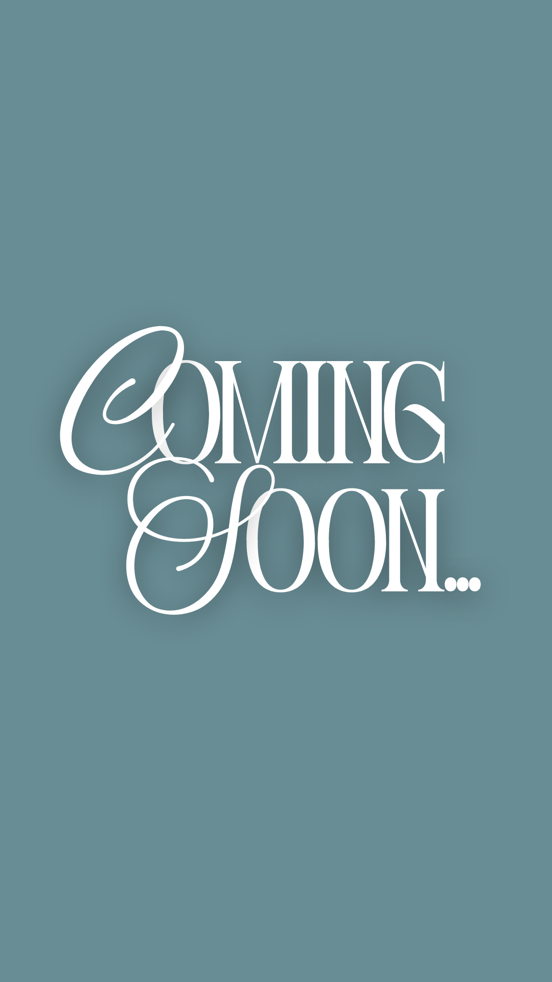 Coming Soon...