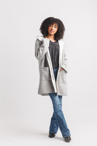 Soft Heathered Hooded Jacket (Copy)