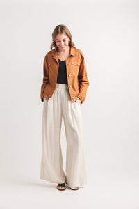 Denim Stretch Jacket - JT - 14778