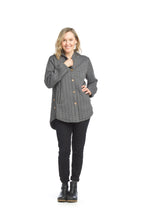 Load image into Gallery viewer, JT-15722 - Cable Knit Aline Hooded Jacket
