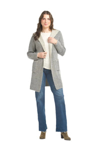 Heathered Hooded Jacket