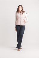 Short Hooded Puffer Vest