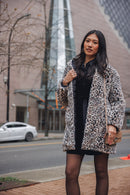 Reversible Faux Fur Puffer Jacket