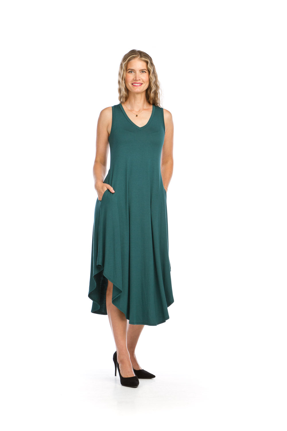 Soft Stretchy Maxi Dress with pockets