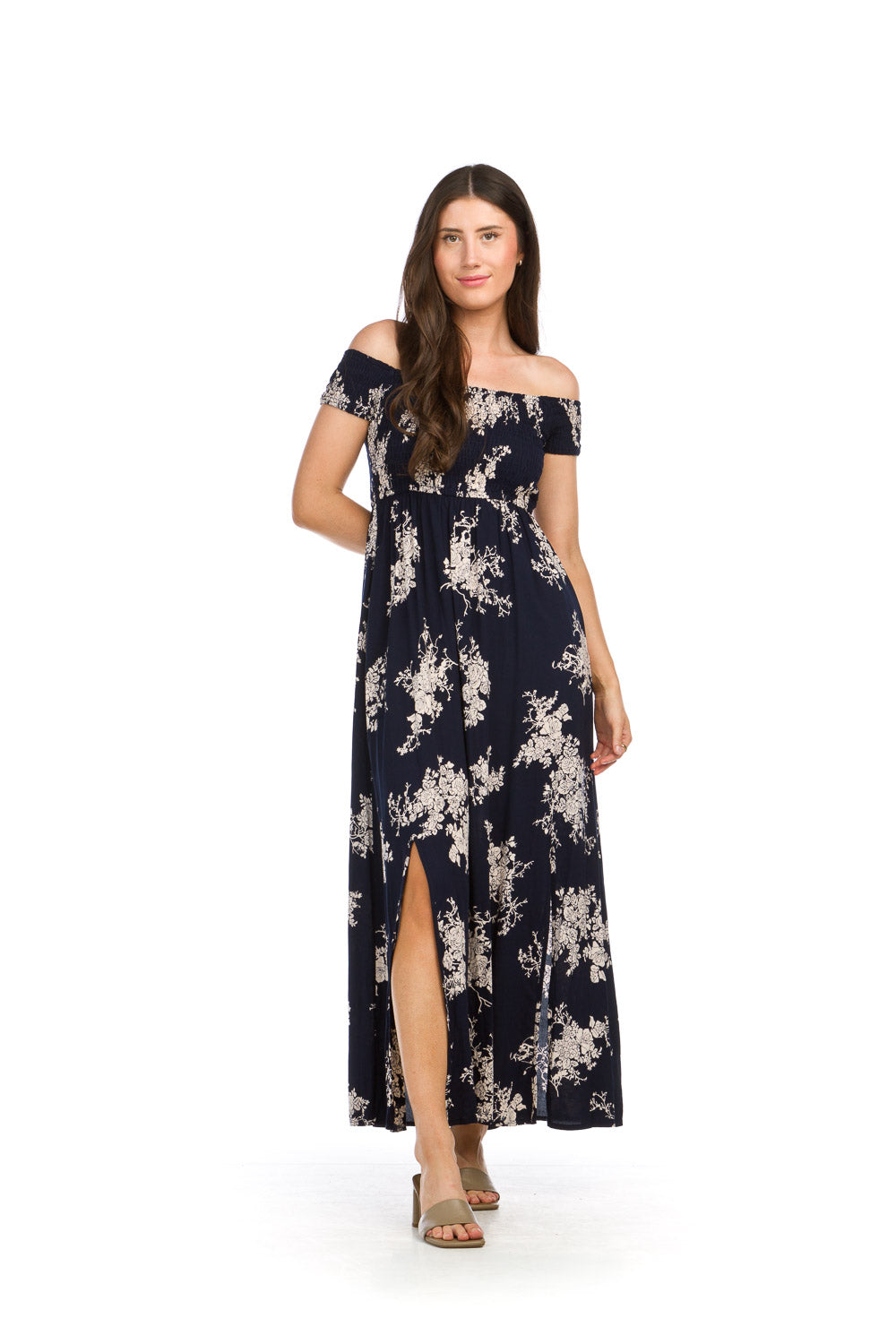 Floral Maxi Dress with pockets