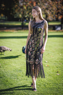 Peacock Beaded Dress