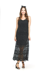 Open Crochet Dress