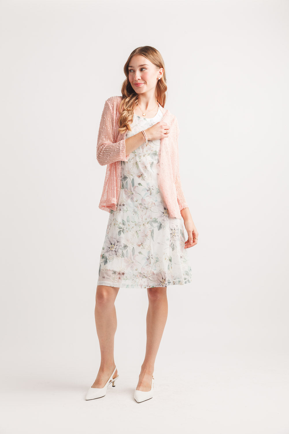 Mesh Coverup Sequin Details