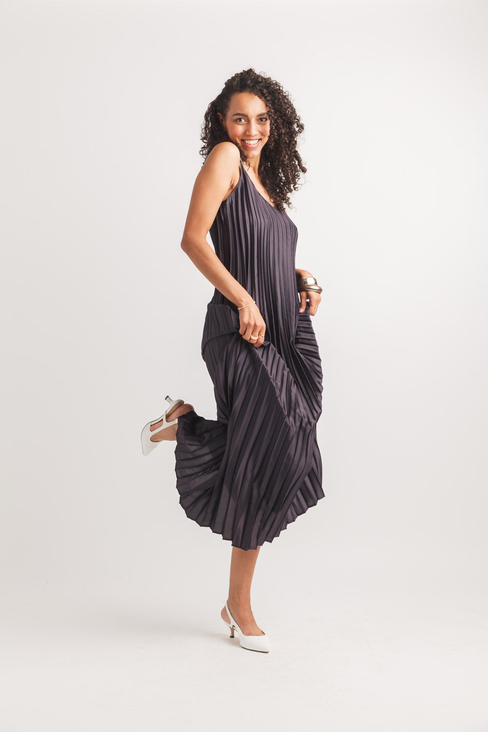 Permanent Maxi Dress With Adjustable