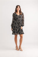Poluffle Dress With Elastic Waist