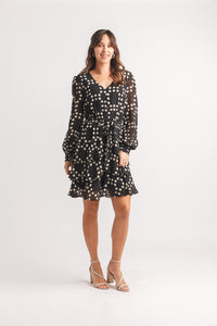Poluffle Dress With Elastic Waist