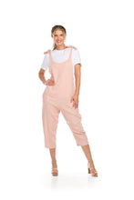 Load image into Gallery viewer, PP-07811 - COTTON BLEND JUMPSUIT WITH ADJUSTABLE TIE STRAPS
