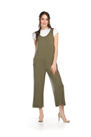 Stretch Bamboo Jumpsuit With Pockets