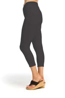 Stretch Bamboo Cropped Legging