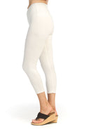 Stretch Bamboo Cropped Legging