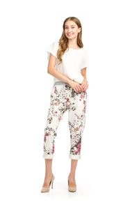 Floral Stretch Pants