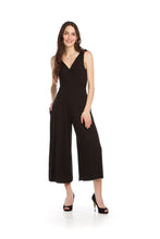 Load image into Gallery viewer, PP-16833 - STRETCH CROSSOVER JUMPSUIT WITH POCKETS
