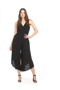 Stretch Crossover Jumpsuit