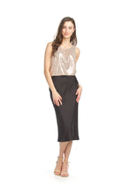 Load image into Gallery viewer, PT-13003 - Sequin Pleated Stretch Top

