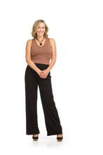 Load image into Gallery viewer, PP-14808 - STRETCH BAMBOO WIDE LEG PANTS
