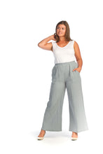 Load image into Gallery viewer, PP-14826 - Blush - COTTON GAUZE WIDE LEG PANTS WITH POCKETS
