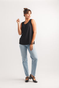Layering V Neck Bamboo Tank
