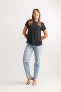 Short Sleeve Bamboo Top