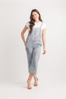 Embroidered Work Overalls