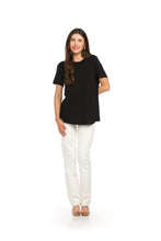 Load image into Gallery viewer, PT-14010 -SHORT SLEEVE BAMBOO TOP
