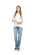 Bamboo Stretch High Low Top
