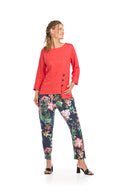 Tropical Stretch Cotton Pants