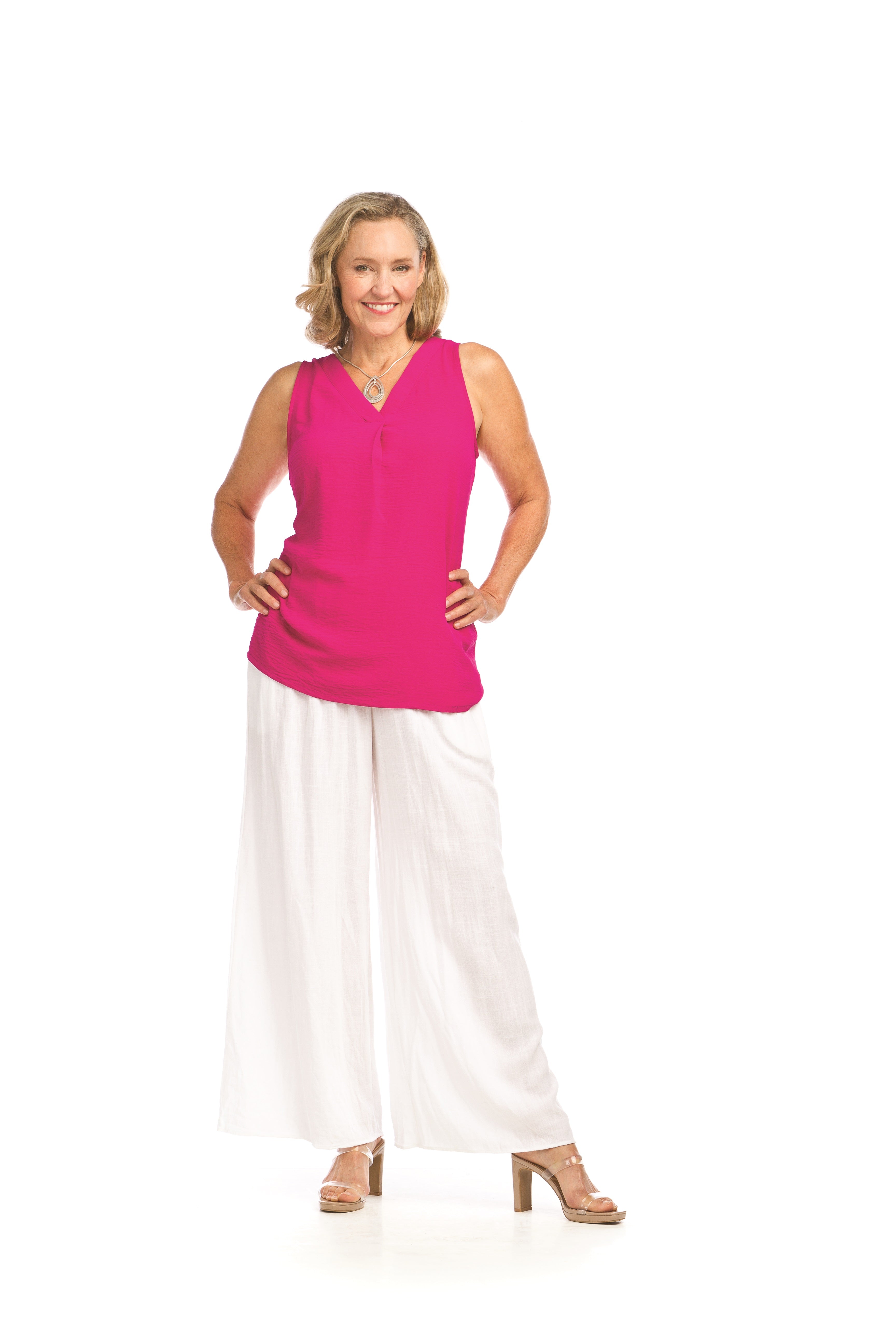 Linen Wide Leg Pants