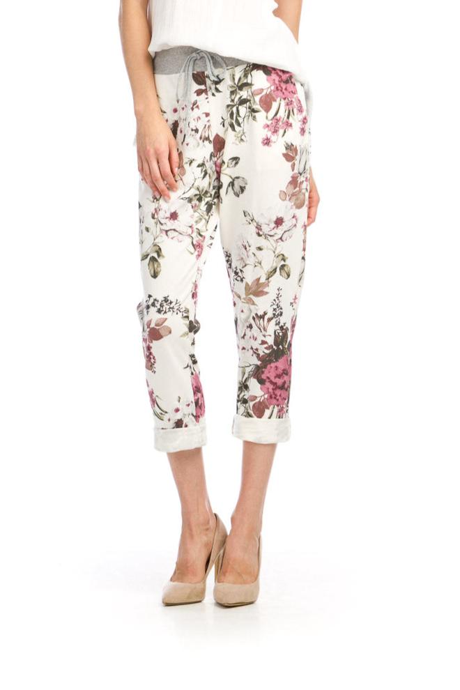 Floral Stretch Pants