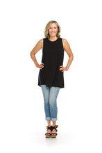 Load image into Gallery viewer, PT-16128 - CLASSIC FLOWY TANK TOP WITH SIDE SPLIT
