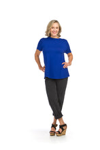 Load image into Gallery viewer, PT-16130- BAMBOO KNIT T SHIRT TOP
