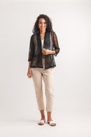 Mesh Coverup Sequin Details