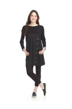 Load image into Gallery viewer, SD-15406 - Button Detail Brushed Sweater Dress
