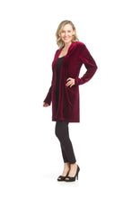 Load image into Gallery viewer, ST-15243 - Crushed Velvet Cardigan
