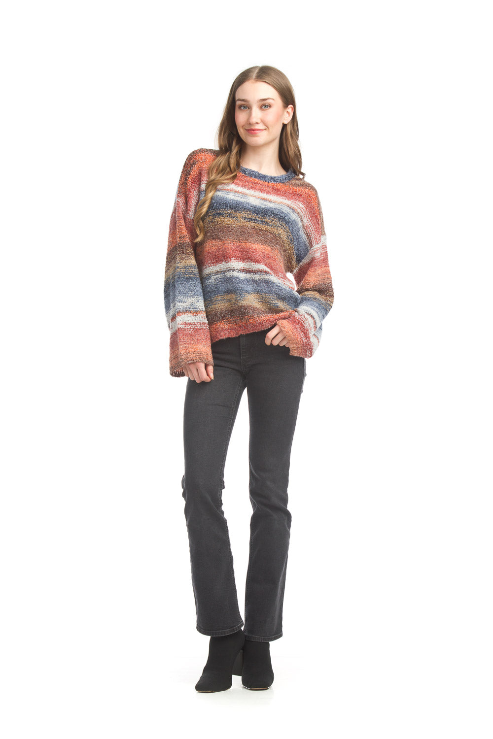 Striped Multi Colour Sweater