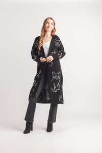 Cat Knit Coatagin