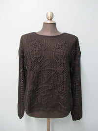 Floral Soutache Sweater
