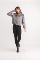 Fairisle Knit Intarsia Sweater