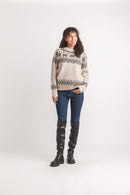 Fairisle Knit Intarsia Sweater