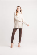 Heathered Turtle Neck Tunic